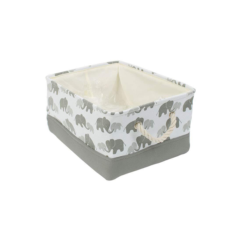 Wholesale Custom Eco Friendly Cheap Toy Hanging Bag Storage Box Lids Large Oxford Storage Boxes Bins Foldable for Home