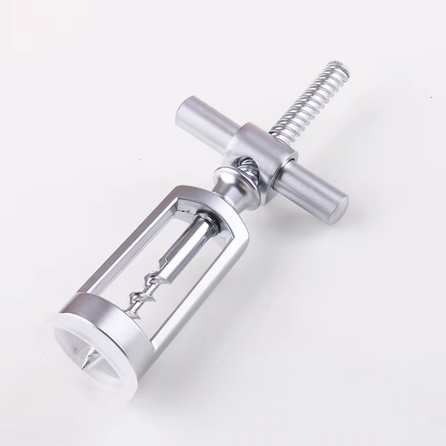 T Shaped Promotional Custom LOGO Spiral Structure Wine Opener Corkscrew