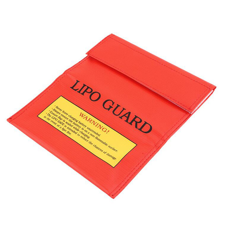 Fireproof Waterproof Explosion-proof Battery Safety Bag Lipo Guard RC Boat Parts Battery Safe Charge Sack Protection