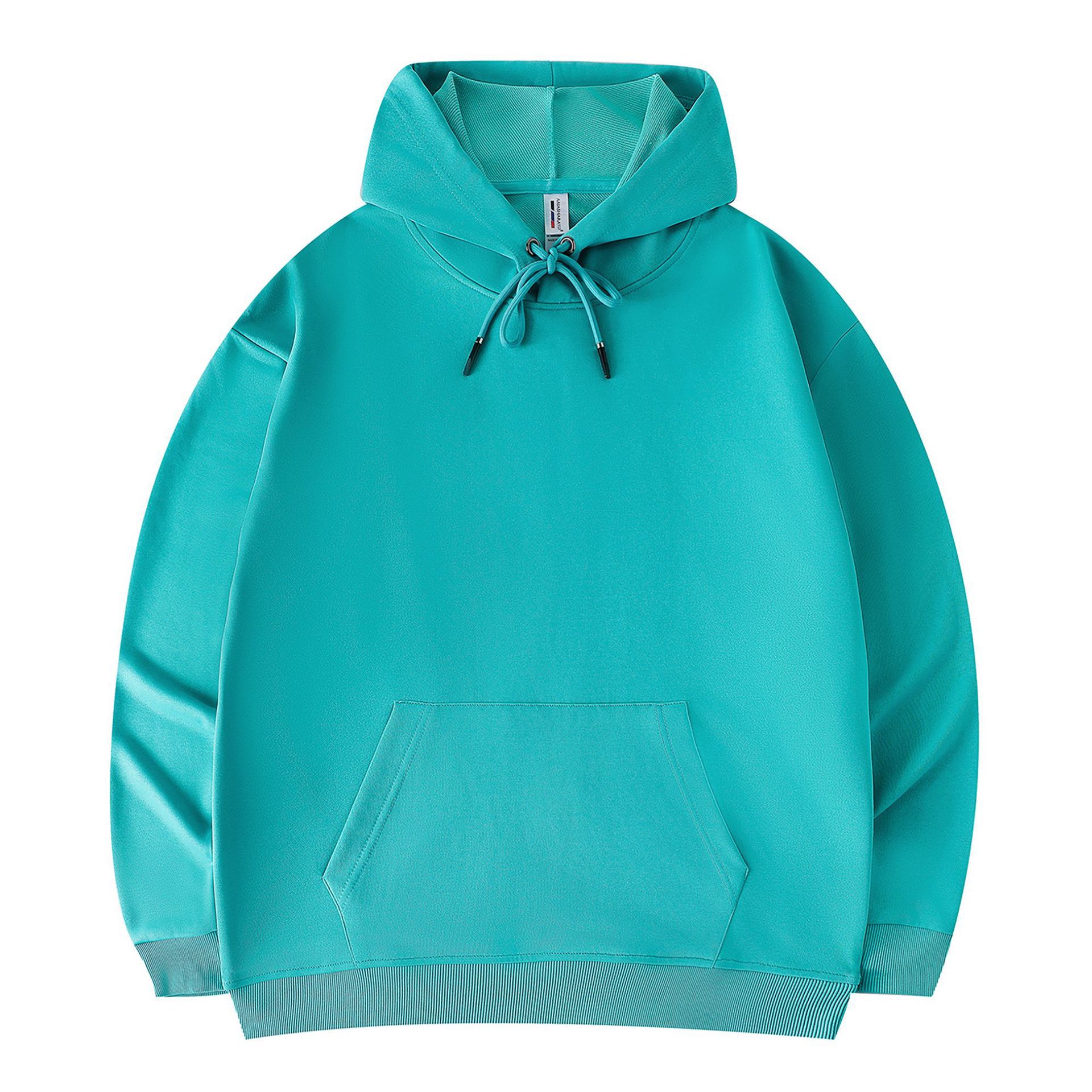 280g Terry Hooded Pullover Sweatshirt Loose Drop Shoulder Pullover Promotional Shirt One Piece Custom LOGO Pattern