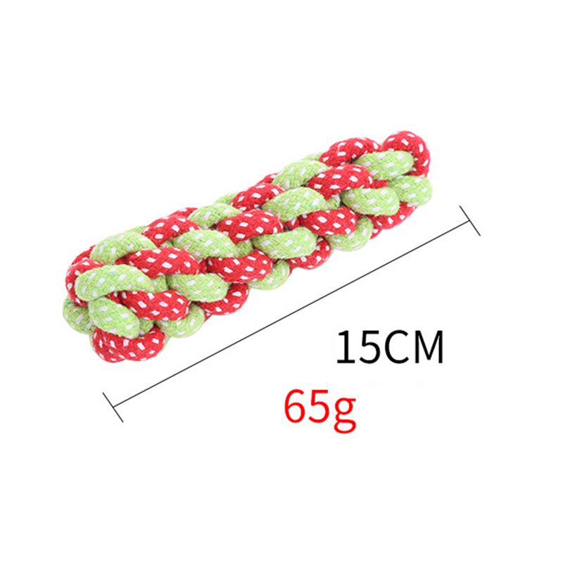 Pet Supplies Dog Cotton Rope Toys Molar Teeth Cleaning Dog Bite Rope