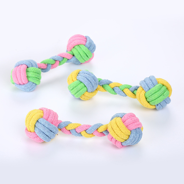Hot Wholesale Durable Cotton Rope Ball Pet Toys Dog Chew Ball Dog Toys for Aggressive Chewers