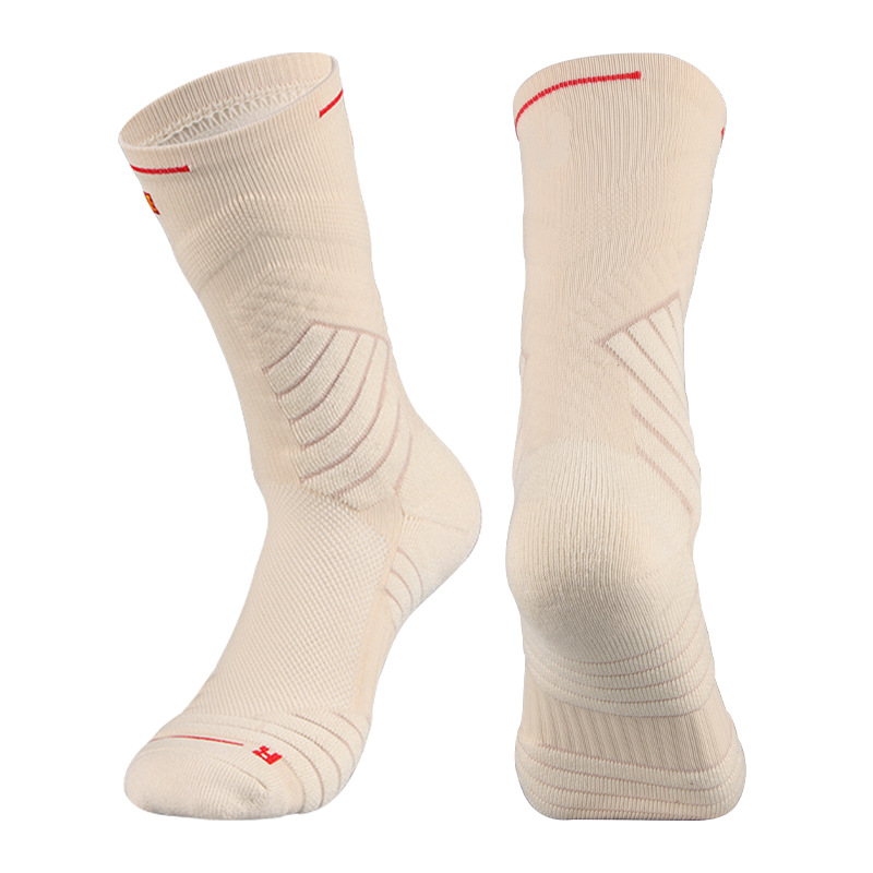 Breathable Sport Fashion Promotional Gifts Custom Cotton Running Socks Grip Socks