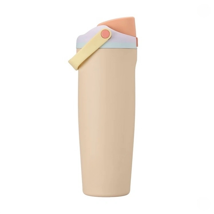 2025 New Portable Stainless Steel Insulated Bottle Fashion Dual Drinking Sports Water Bottle