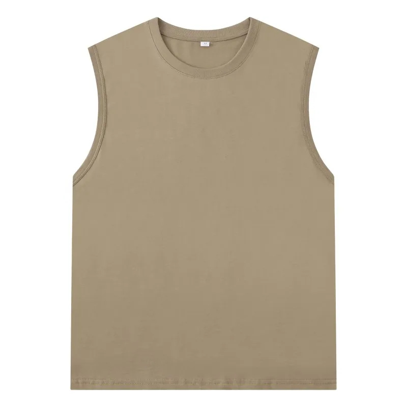 180g Cotton Mainline Sleeveless Tank Top with Custom logo Print