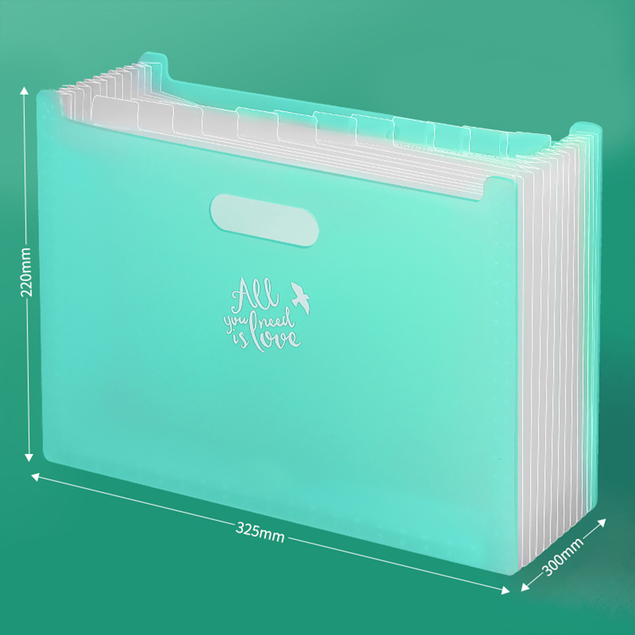 Wholesale Office Supplies Large capacity File Organizer Pouch Storage Bag for Office