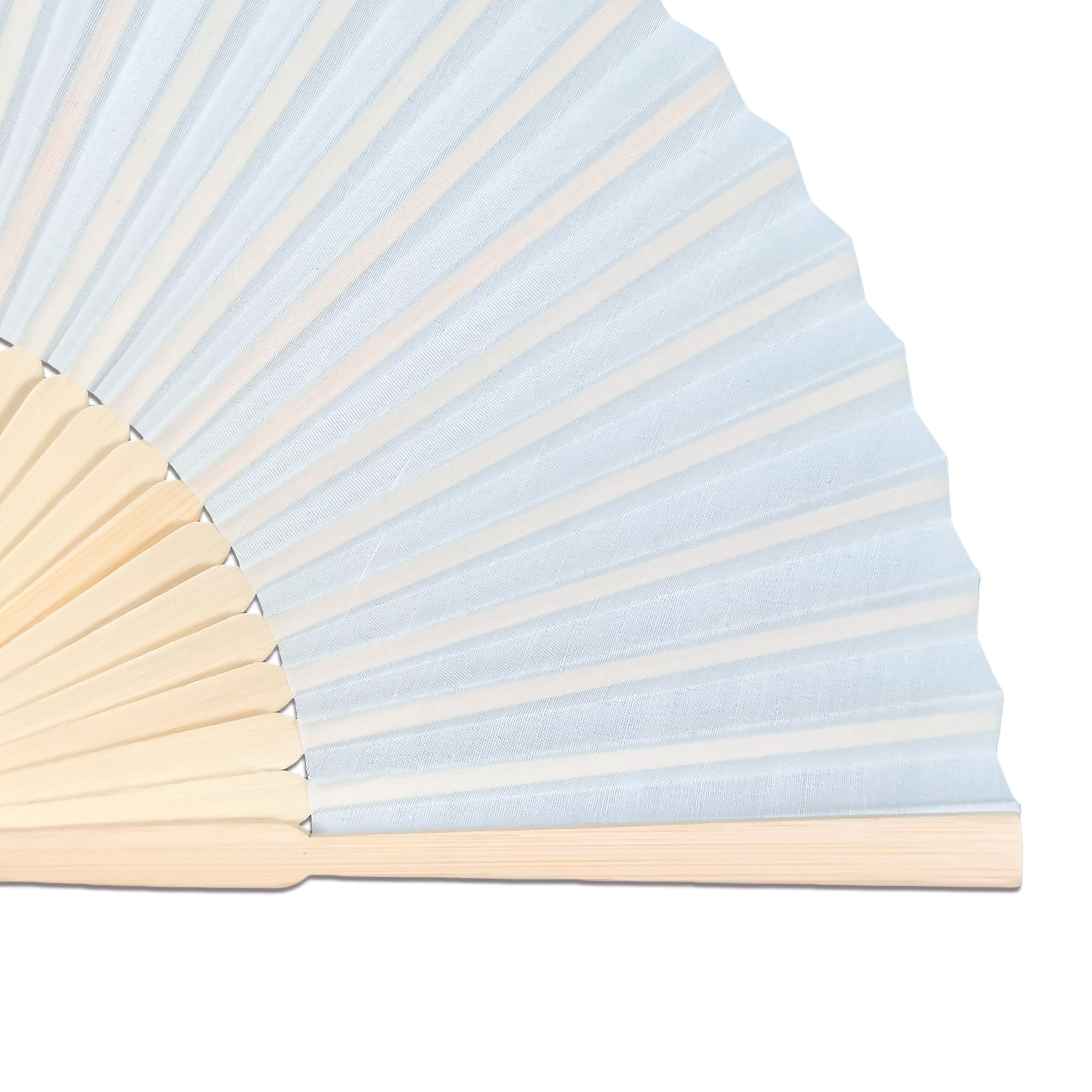 Booth Propaganda Promotional Items Custom LOGO Decoration Bamboo Hand Fans