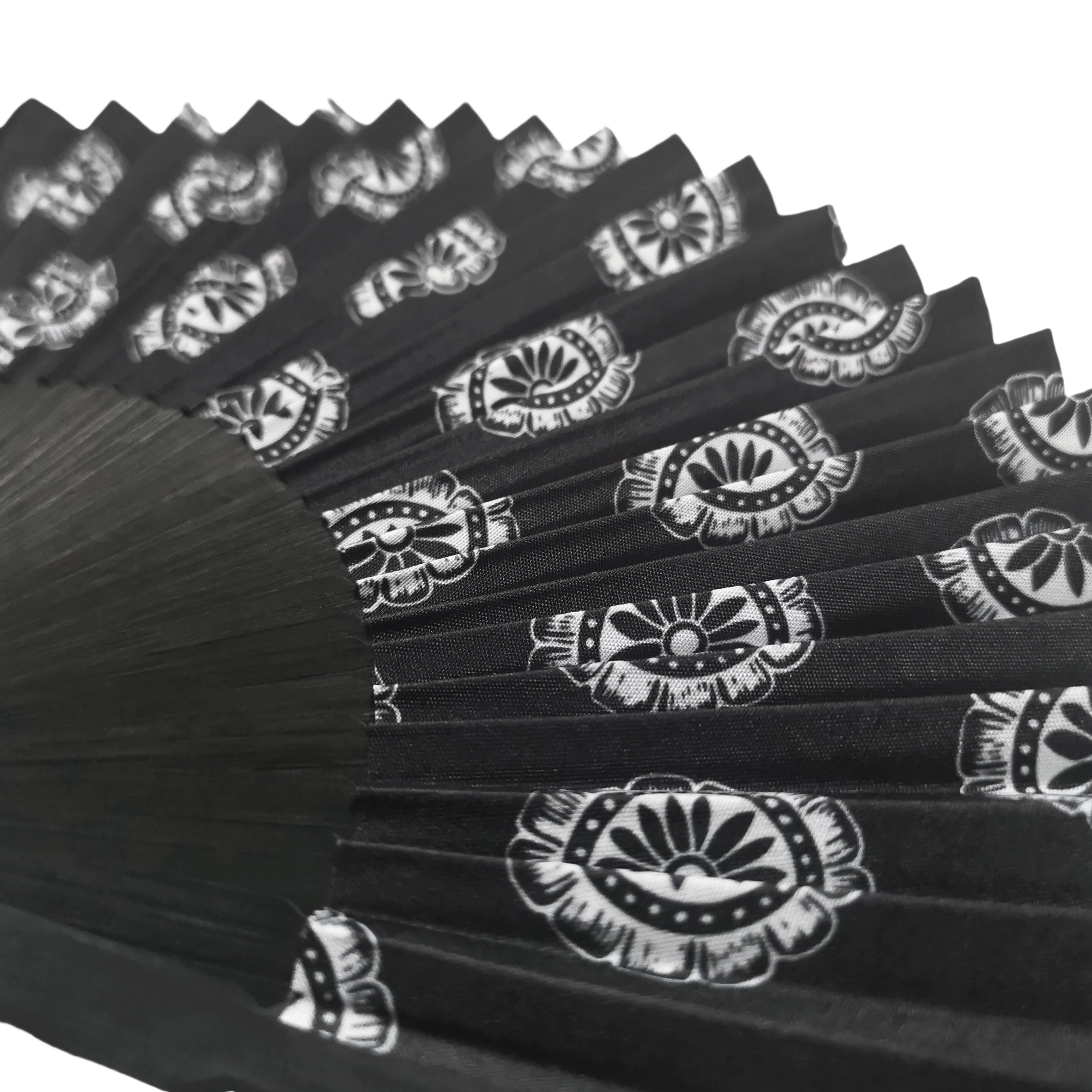 Personalize Wholesale Wedding Souvenirs Guests Dance Performance Handmade Spanish Tattoo Wood Fan