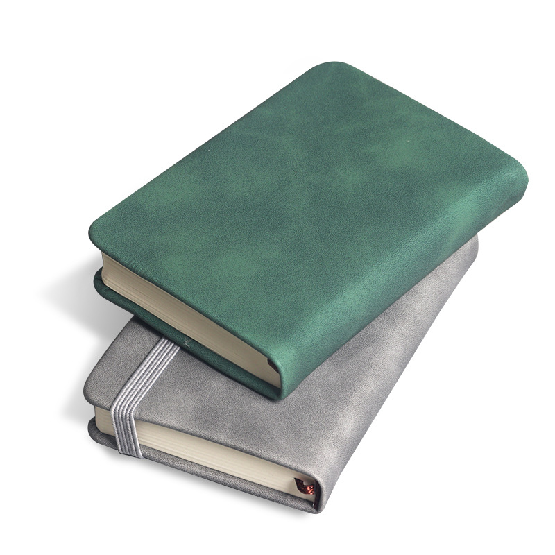 Easy Carry Business Custom LOGO Promotional Office Mini A7 Leather Notebook