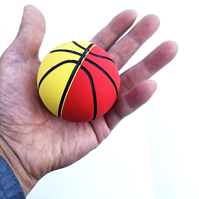 High Quality Gifts Training Mini Rubber High Elasticity Basketball Bouncy Ball