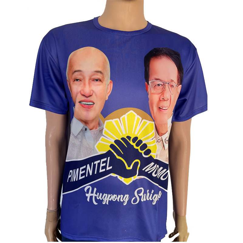Polyester Political Campaign Custom Promotional Items Cheap T-shirts Election With Printing